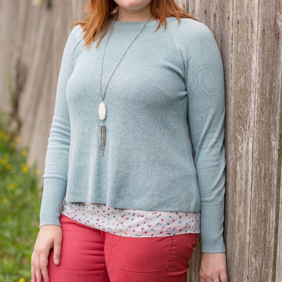 CAbi | Sweaters | Cabi Sky Blue Swing 